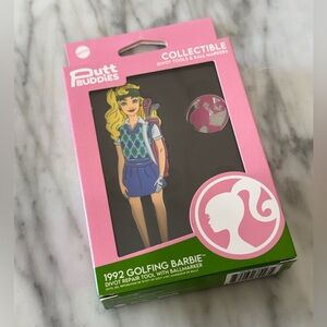 Barbie × Putt Buddies Collectible Set, Divot Tools & Ball Markers